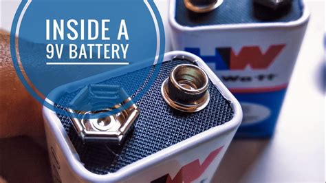 What S Inside A 9V Battery Zinc Carbon Battery Construction YouTube