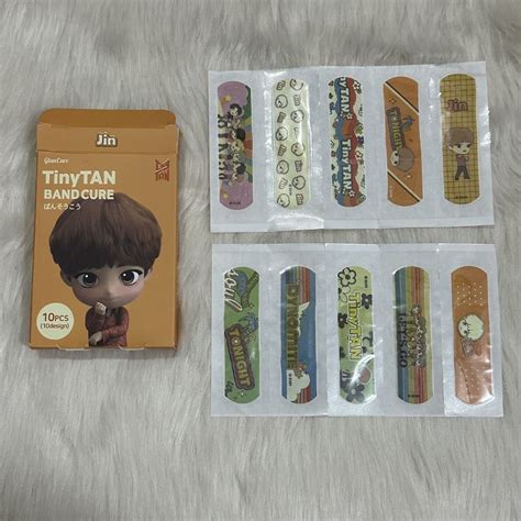 BTS Official TinyTAN Bandage 10 Pieces Dynamite Version Hobbies Toys