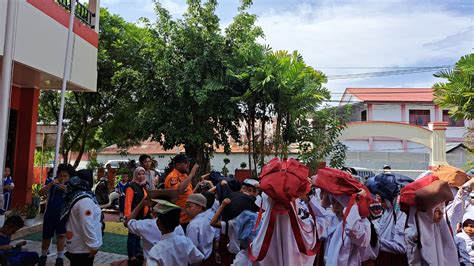 BPBD Kotamobagu Lakukan Sosialisasi Dan Simulasi Penanggulangan Bencana