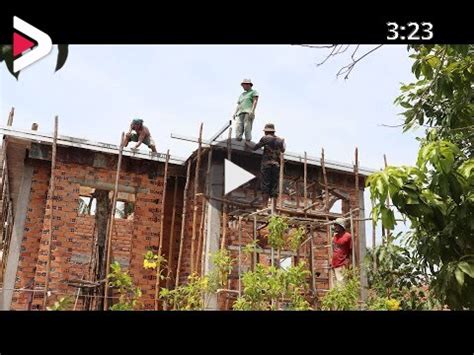 Concrete Beam Construction Process With Traditional Timber Formwork