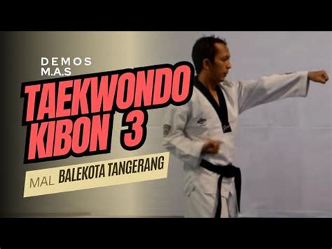 Latihan Taekwondo Kibon Untuk Sabuk Kuning Strip Rd Basic Form