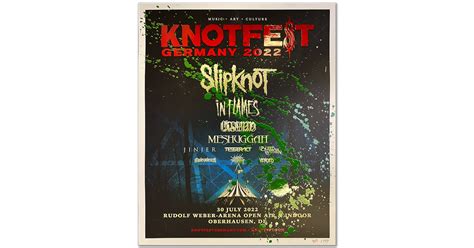knotfest germany  poster