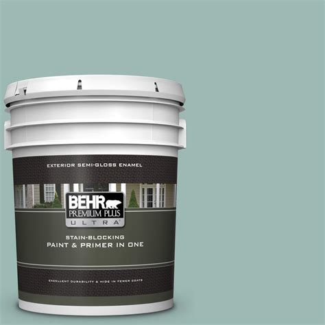 Behr Premium Plus Ultra Gal Ppu Opal Silk Semi Gloss Enamel