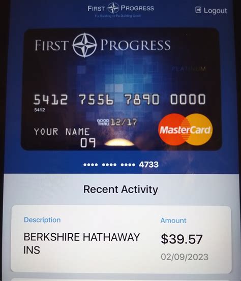 Liyan Luo On Twitter The First Progress Platinum Mastercard Secured