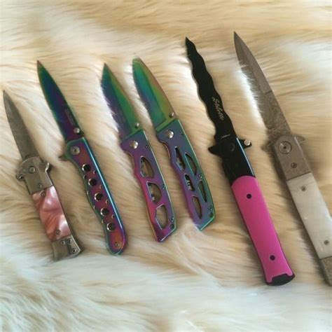 Pretty Knives Cool Knives Knife Aesthetic Grunge Aesthetic Swords