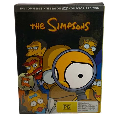 The Simpsons DVD Collector’s Edition: Complete Season 6 (s)