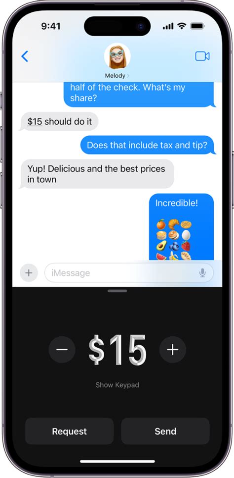 Request Send And Receive Payments In Messages On Iphone Us Only