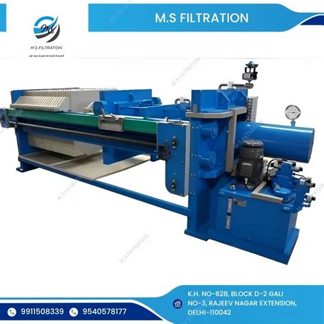 M S Filtration Filter Press For ETP Effluent Treatment Plant At Rs