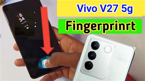 Vivo V27 Display Fingerprint Setting Vivo V27 Fingerprint Screen Lock