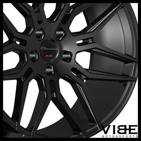 22 Giovanna Bogota Gloss Black Concave Wheels Rims Fits Bmw E70 X5 For Sale Online Ebay