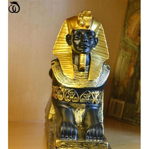 Jual Baru Egyptian Sphinx Statue Pharaoh Tutankhamun Sculpture Ancient