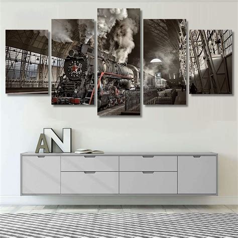 Napoli Naples Mount Vesuvius Italy Landscape Piece Canvas Art Wall