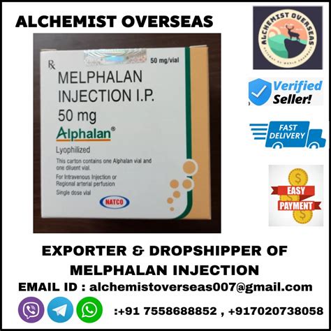 Alkacel Mg Injection Melphalan At Rs Vial Melphalan Hcl