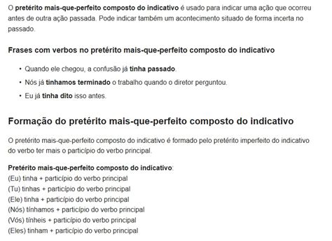 Preterito Mais Que Perfeito Composto - Ana Ferreira Explica 9º Ano: Pretérito mais-que-perfeito composto do ...