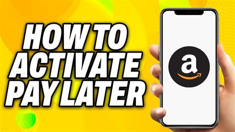 How To Activate Amazon Pay Later 2024 Quick Fix YouTube