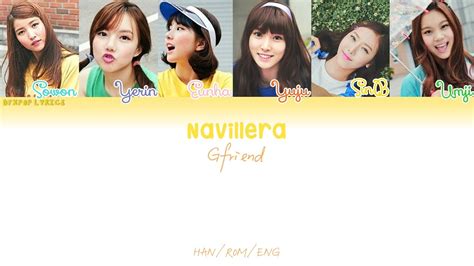 Gfriend Navillera Hanromeng Color Coded Lyrics Youtube