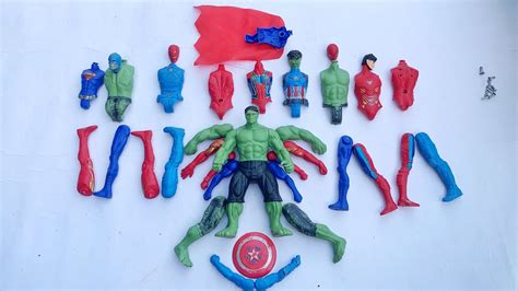 Marvel Superheros Vs Captain America Vs Hulk Vs Spider Man Vs Iron Man