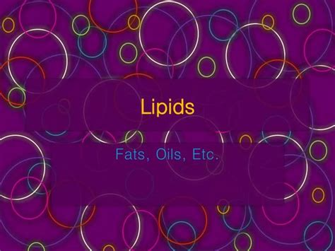 Ppt Lipids Powerpoint Presentation Free Download Id 3058558