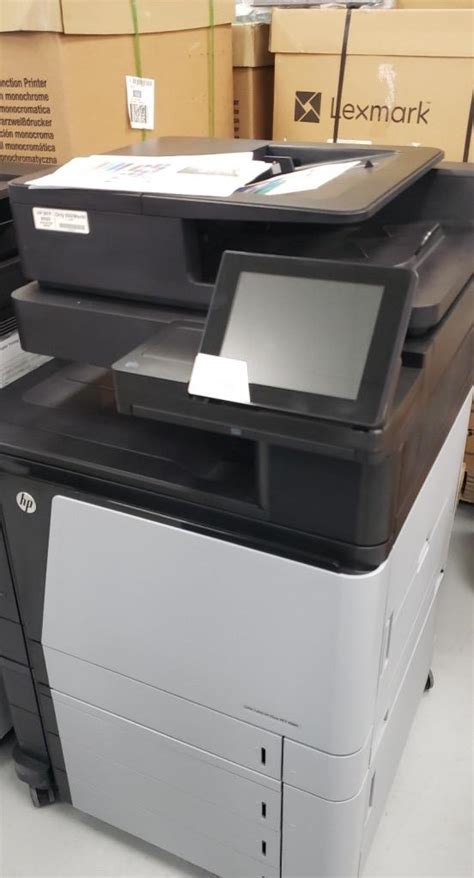 Hp Repossessed Color Laserjet Enterprise Flow M880z Multifunction Prin Toronto Copiers