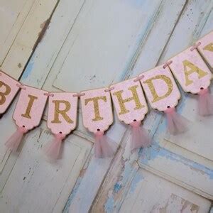 Happy Birthday Banner Name Banner With Stars Optional - Etsy