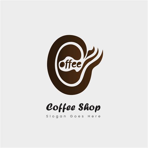 coffee mug design logo 25744074 Vector Art at Vecteezy