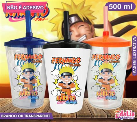 Copo Twister Personalizado Naruto Mod 3 500 Ml No Elo7 DaLia