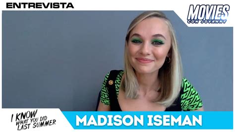 Madison Iseman Nos Cuenta Todo Del Regreso De Sé Lo Que Hicieron El Verano Pasado Univision