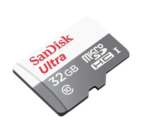 32gb Sandisk Ultra Microsdhc Uhs I Cl10 Memory Card 320x Speed 48mb Sec