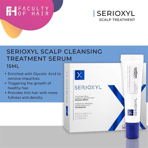 Loreal Professional Serioxyl Scalp Cleansing Treatment 15ml Shopee Malaysia