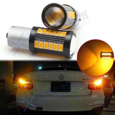 X Ba S Amber Yellow Rear Turn Signal Light Drl Smd Led Bulbs