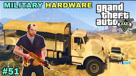 Gta Mission Military Hardware K Graphics Gta Gameplay Youtube