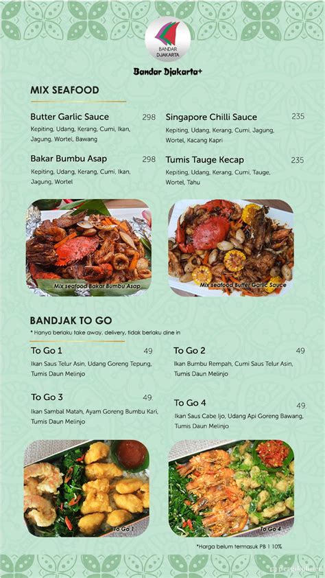 Selalu Diperbarui Menu Seafood City By Bandar Djakarta Muara Karang