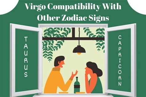 Virgo Compatibility With Other Zodiac Signs Zodiac Signs Taurus