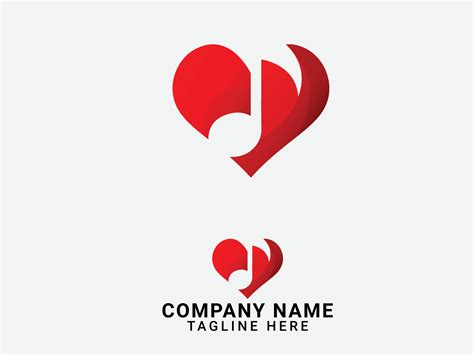 Music Lover Logo Love Song Lover Premium Design Love Vector Play Song Music Player