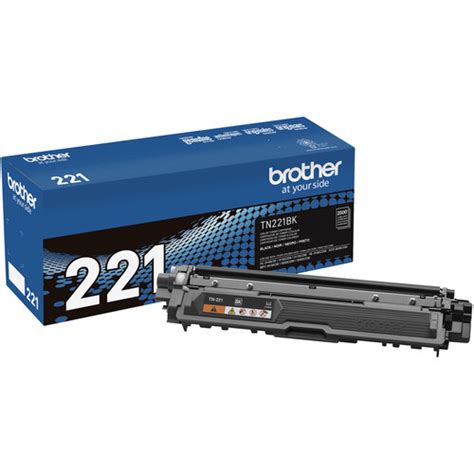 Brother Tn Bk Standard Yield Black Toner Cartridge Tn Bk B H