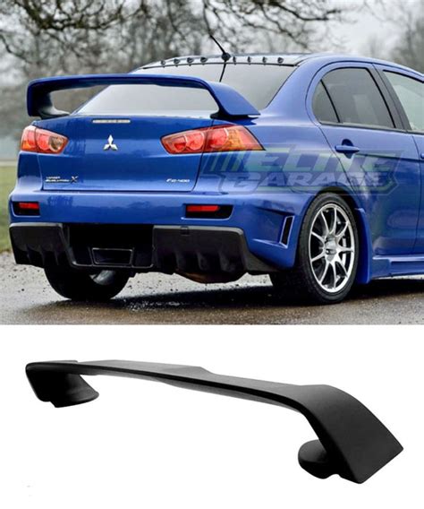 Mitsubishi Lancer Cj Es Rear Trunk Spoiler Evo X Style 08 17 Elite Garage