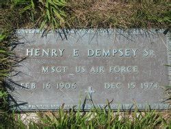 Henry Eugene Dempsey Sr M Morial Find A Grave