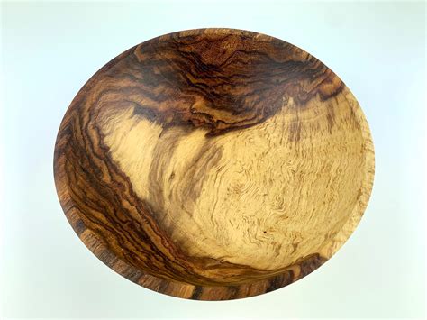 9 Spalted Pecan Hand Turned Wood Bowl Food Safe Wood Etsy