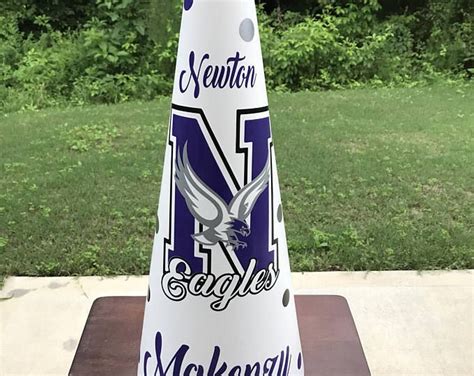 19 Cheer Megaphone Custom For Cheerleading And Etsy Cheer Megaphone