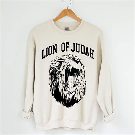 Lion Of Judah Jesus Shirt Christian Pray Shirt Faith Etsy