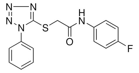 N Fluorophenyl Phenyl H Tetraazol Yl Thio Acetamide