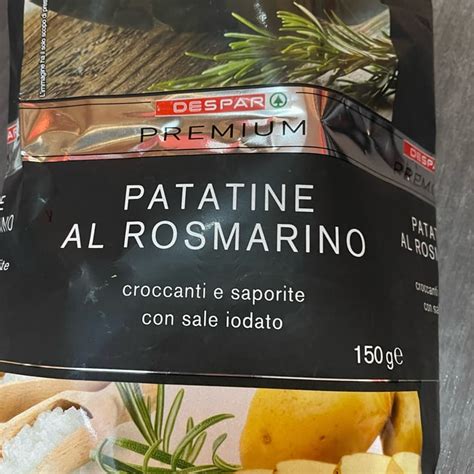 Despar Premium Patatine Al Rosmarino Review Abillion