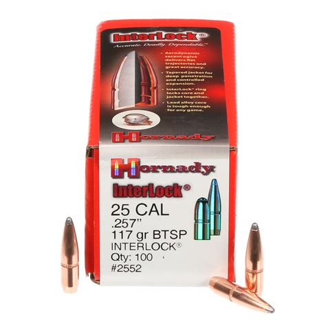 Murdoch S Hornady Cal Grain Interlock Btsp Bullets