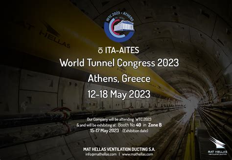 WTC 2023 in Athens (12-18 May 2023) - Mat Hellas Ventilation Ducting S.A.