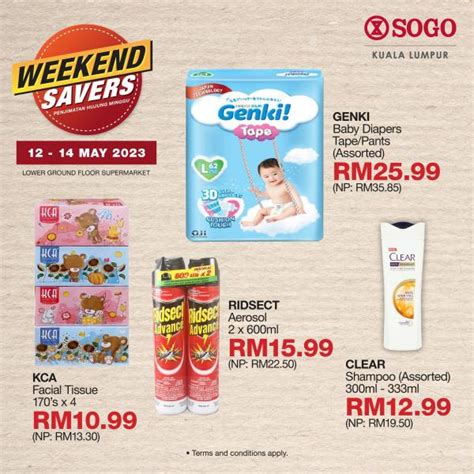 Sogo Kuala Lumpur Supermarket Weekend Savers Promotion May