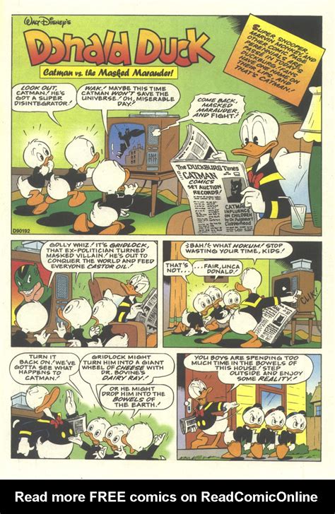 Read Online Walt Disney S Donald Duck Adventures Comic Issue