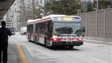 Toronto Transit Commission NovaBus LFS Gen 4 Artic 9123 YouTube