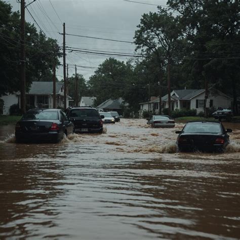 Severe Storm Causes Widespread Flooding Leaving Urban Areas Submerged