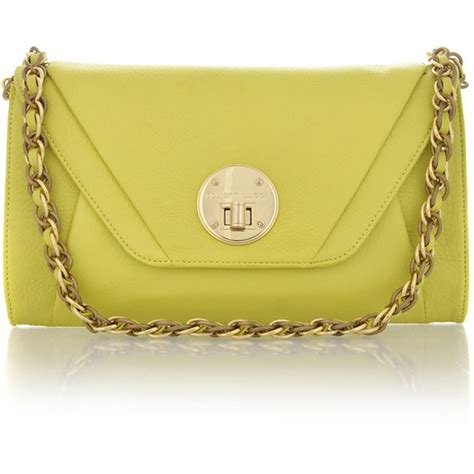 ELLIOTT LUCCA Cordoba Citrine Clutch 150 Liked On Polyvore Elliott