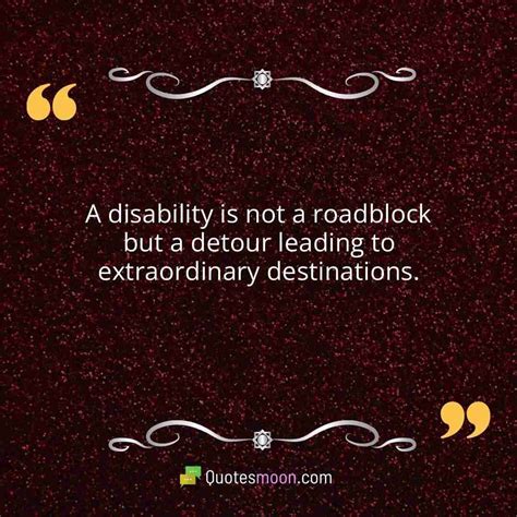 Inspirational Disability Quotes Images Quotesmoon